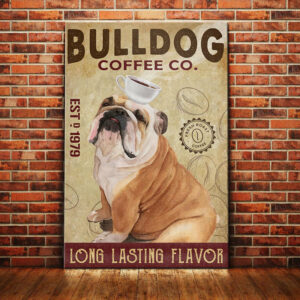 Bulldog Coffee Company Canvas