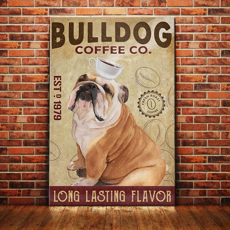 Bulldog Coffee Company Canvas Bulldog Coffee Company Canvas