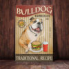 Bulldog Hamburger Company Canvas
