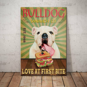 Bulldog Sandwich Company Canvas