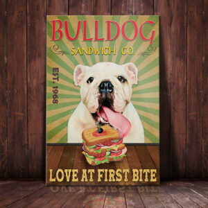 Bulldog Sandwich Company Canvas
