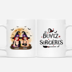 Buvez Sorcieres – Cadeau Personnalise  Mug pour Halloween