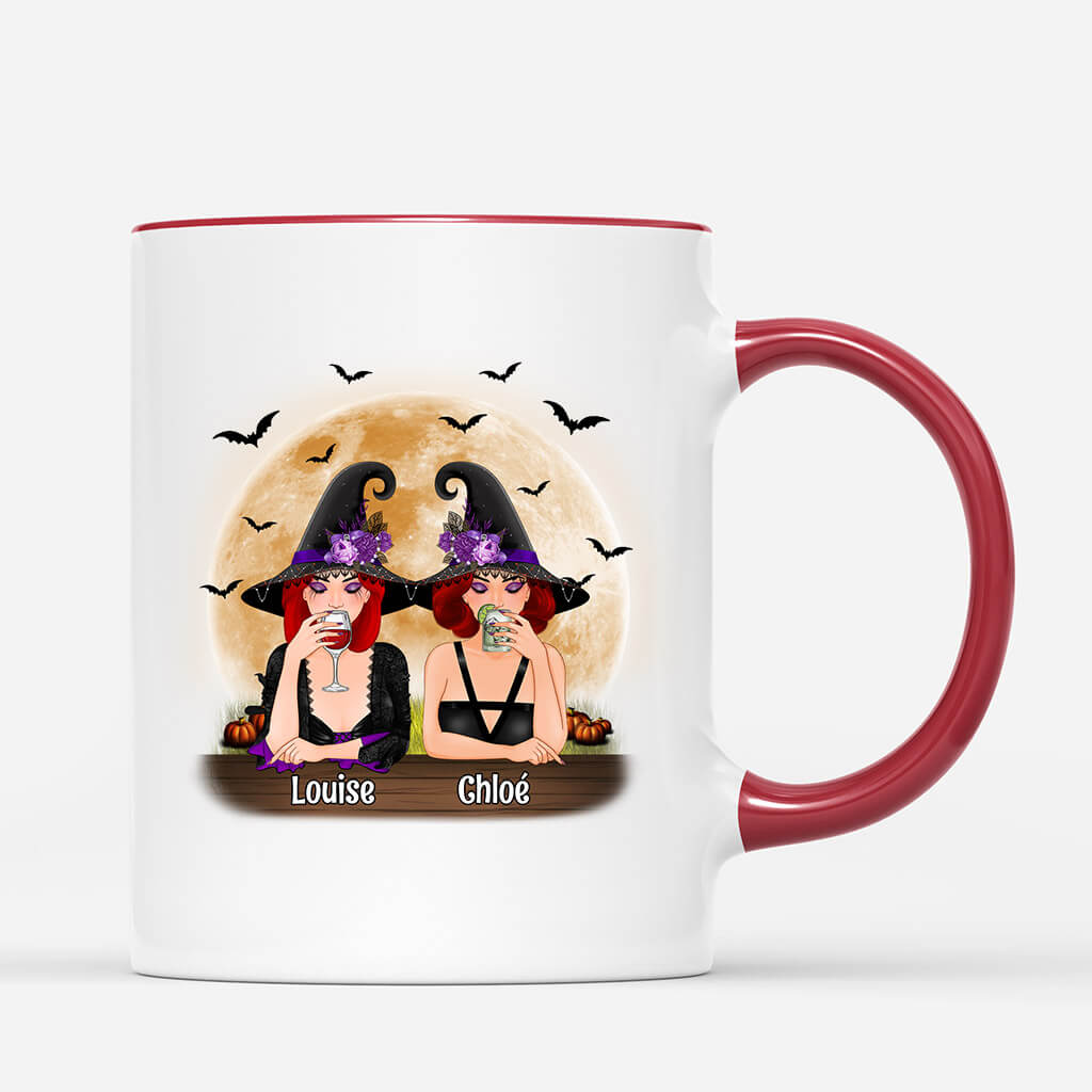 Buvez Sorcieres - Cadeau Personnalise Mug pour Halloween Buvez Sorcieres - Cadeau Personnalise Mug pour Halloween