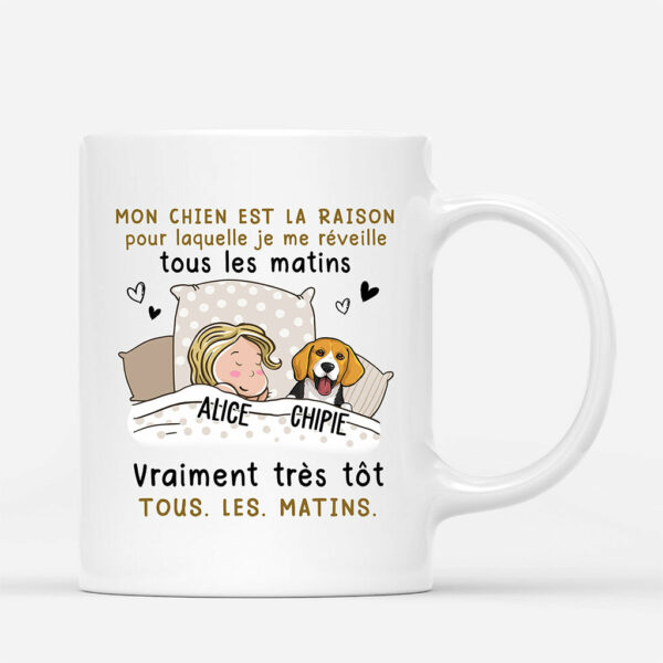 Cadeau Personnalise  Mug pour Amoureux des chiens