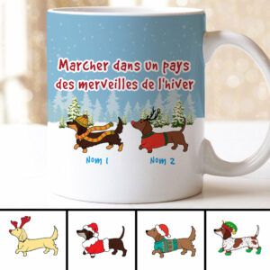 Cadeau Personnalise  Mug pour Amoureux des chiens