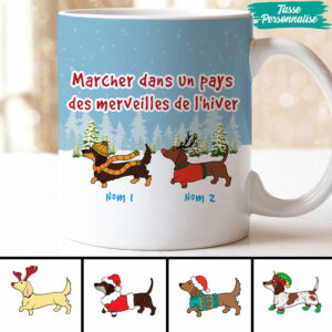 Cadeau Personnalise  Mug pour Amoureux des chiens