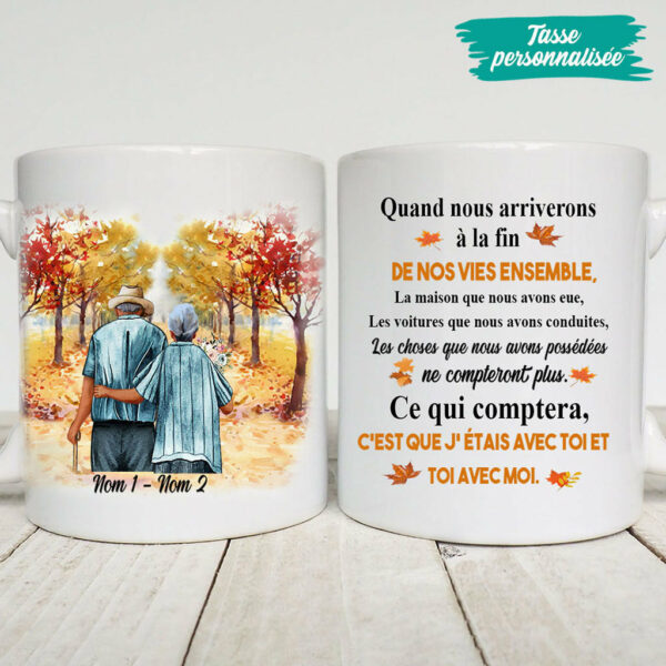 Cadeau Personnalise  Mug pour MamieMamanPapiPapa