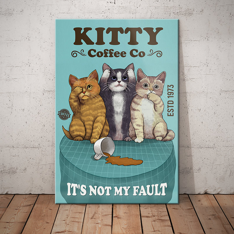 Cat Coffee Company Canvas Cat Coffee Company Canvas