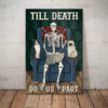 Cats And Skeleton Canvas
