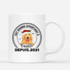 Cet Homme Cette Femme Appartient A – Cadeau Personnalise  Mug pour Amoureux des chiens Noel