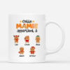 Cette Mamie Appartient A – Cadeau Personnalise  Mug pour Mamie Maman Noel