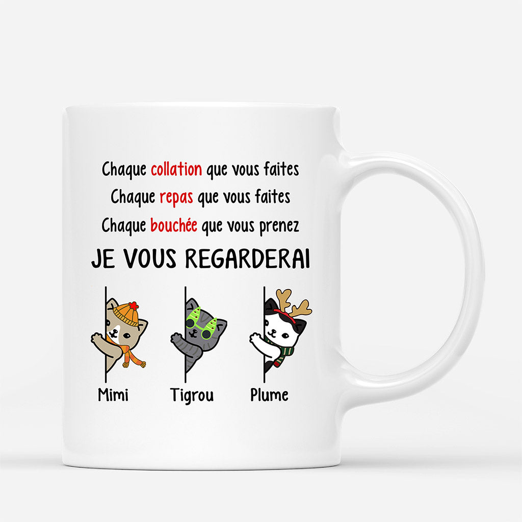 Chaque Collation Que Vous Preparez - Cadeau Personnalise Mug pour Amoureux des chats Chaque Collation Que Vous Preparez - Cadeau Personnalise Mug pour Amoureux des chats