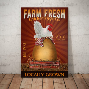 Chicken Egg Company Canvas