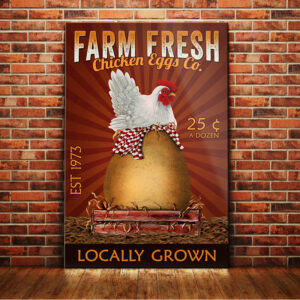 Chicken Egg Company Canvas