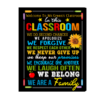 Classroom Rules Wall Art, Custom Teacher Name Sign, Back To School Gift For Teachers, Classroom Decor – Best Personalized Gifts For Everyone
