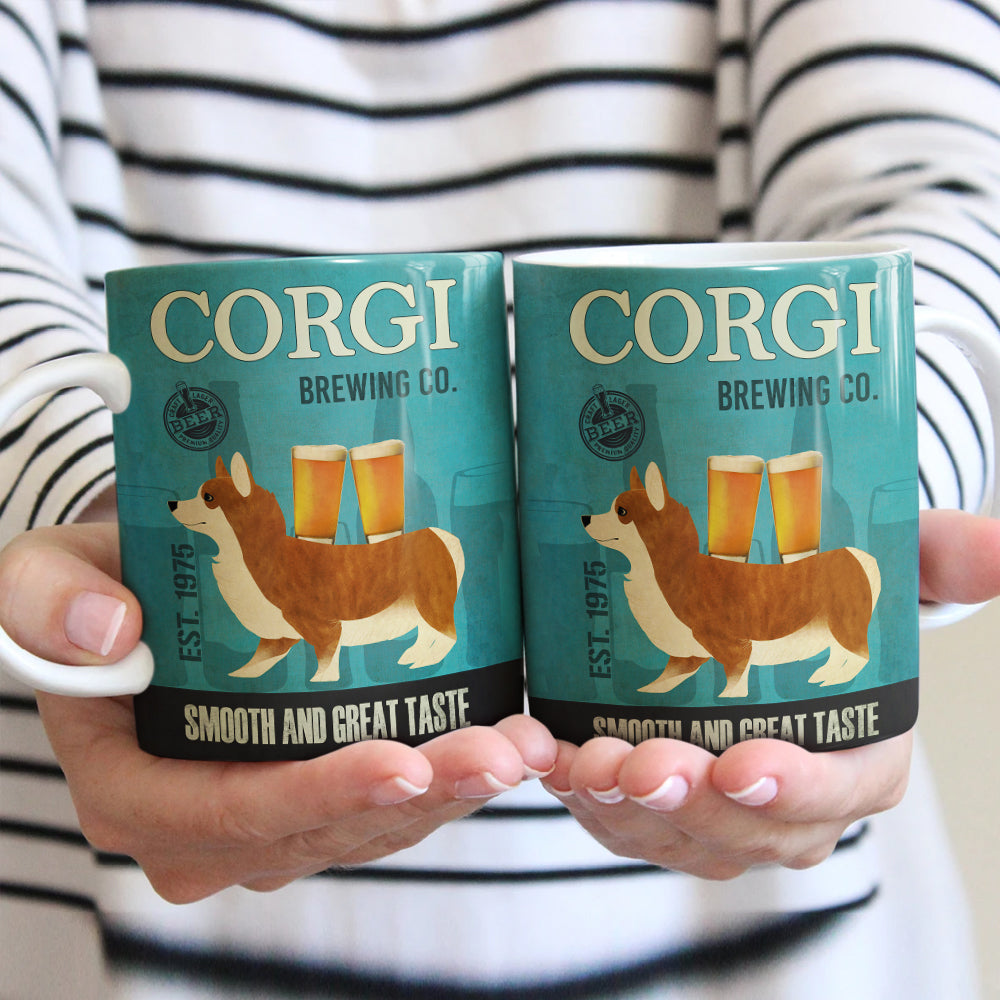 Corgi Dog Brewing Company Mug Corgi Dog Brewing Company Mug