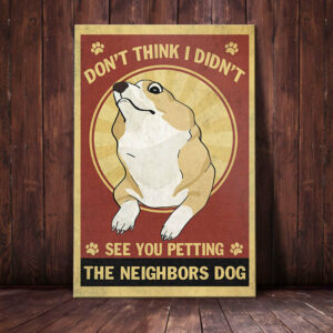 Corgi Vintage Canvas