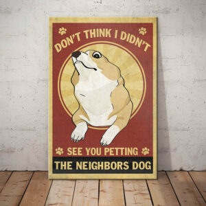 Corgi Vintage Canvas