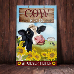 Cow Milk Company Canvas