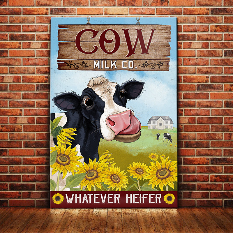 Cow Milk Company Canvas Cow Milk Company Canvas
