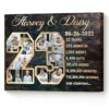 Custom 23-Year Anniversary Photo Collage Canvas, 23rd Wedding Anniversary Gift, 23 Year Anniversary Gift – Best Personalized Gifts For Everyone