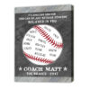 Custom Baseball Coach Gift, Thank You Coach Print With Names, Baseball Coach Appreciation Gift – Best Personalized Gifts For Everyone