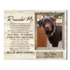 Custom Best Gift For Pet Loss, Dog Memorial Gifts With Picture, Pet Loss Gifts Picture Frame