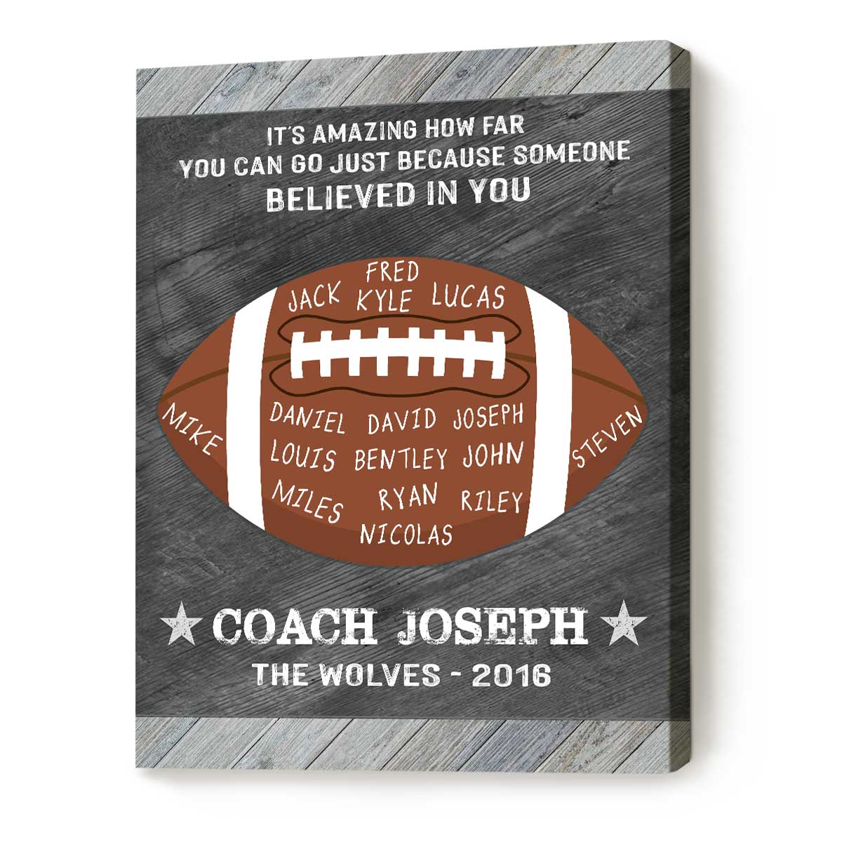 Custom Football Coach Gift Sign, Thank You Coach Print, Football Coach Appreciation Gift Word Art Custom Football Coach Gift Sign, Thank You Coach Print, Football Coach Appreciation Gift Word Art