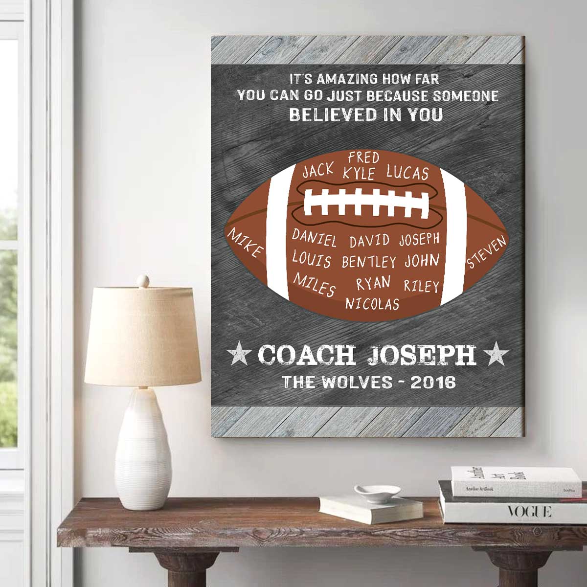 Custom Football Coach Gift Sign, Thank You Coach Print, Football Coach Appreciation Gift Word Art Custom Football Coach Gift Sign, Thank You Coach Print, Football Coach Appreciation Gift Word Art