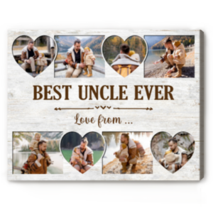 Custom Gift For Uncle Birthday, Best Uncle Ever Picture Frame, Father’s Day Gift For Uncle