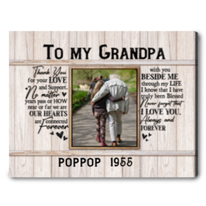Custom Grandpa Photo Gifts From Grandkids, Best Gifts For Grandfather, Grandpa Fathers Day Gift – Best Personalized Gifts For Everyone