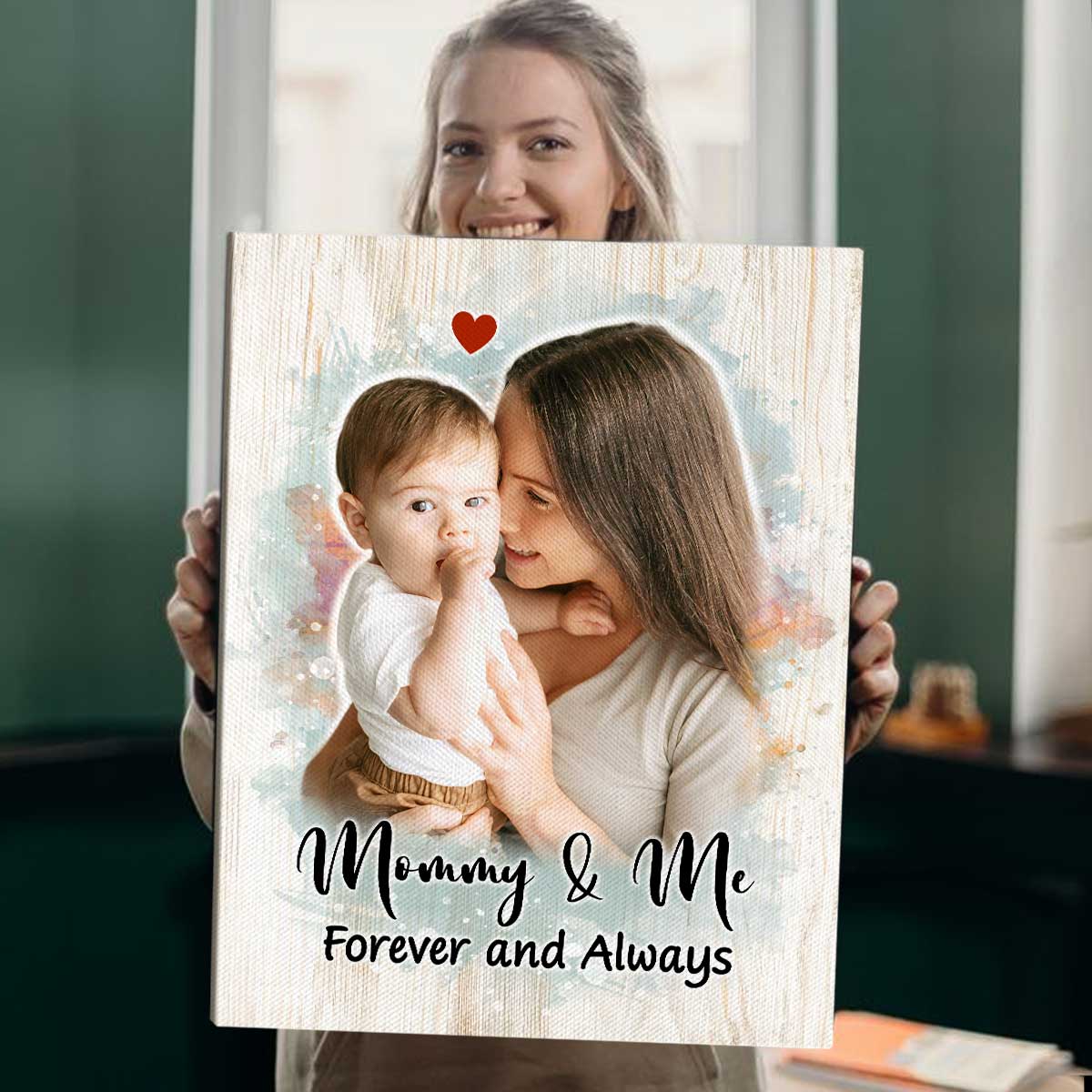 Custom Mother Daughter Gift Portrait Art Canvas, Mothers Day Personalized Paintings From Photo, Gift For Mom From Daughter - Best Personalized Gifts For Everyone Custom Mother Daughter Gift Portrait Art Canvas, Mothers Day Personalized Paintings From Photo, Gift For Mom From Daughter - Best Personalized Gifts For Everyone