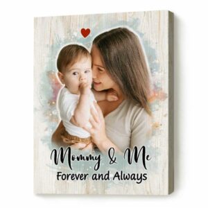 Custom Mother Daughter Gift Portrait Art Canvas Mothers Day Personalized Paintings From Photo Gift For Mom From Daughter Best Personalized Gifts For Everyone 8
