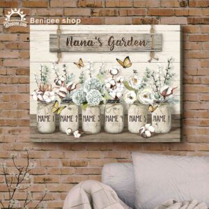 Custom Nana Gifts Grandmas Garden Sign With Kids Names Personalized Gifts For Grandma On Mothers Day Best Personalized Gifts For Everyone 3