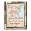 Custom New Home Map Print, New House Gift, Housewarming Gifts For Couples – Best Personalized Gifts For Everyone