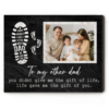 Custom Photo Happy Fathers Day Bonus Dad Gifts, Personalized Step Dad Gift, Fathers Day Gift For Step Dad – Best Personalized Gifts For Everyone