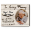Custom Photo Memorial Gifts, Personalized Memorial Picture Frame, Canvas For Lost Loved Ones