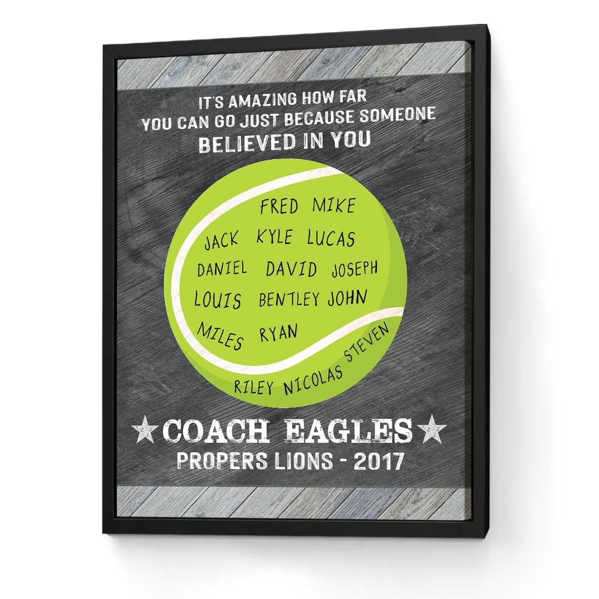 Custom Print Gift For Tennis Coach, Tennis Coach Gift Word Art Canvas , Assistant Coach Gifts Frame Custom Print Gift For Tennis Coach, Tennis Coach Gift Word Art Canvas , Assistant Coach Gifts Frame