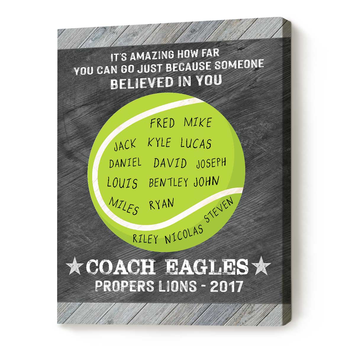 Custom Print Gift For Tennis Coach, Tennis Coach Gift Word Art Canvas , Assistant Coach Gifts Frame Custom Print Gift For Tennis Coach, Tennis Coach Gift Word Art Canvas , Assistant Coach Gifts Frame