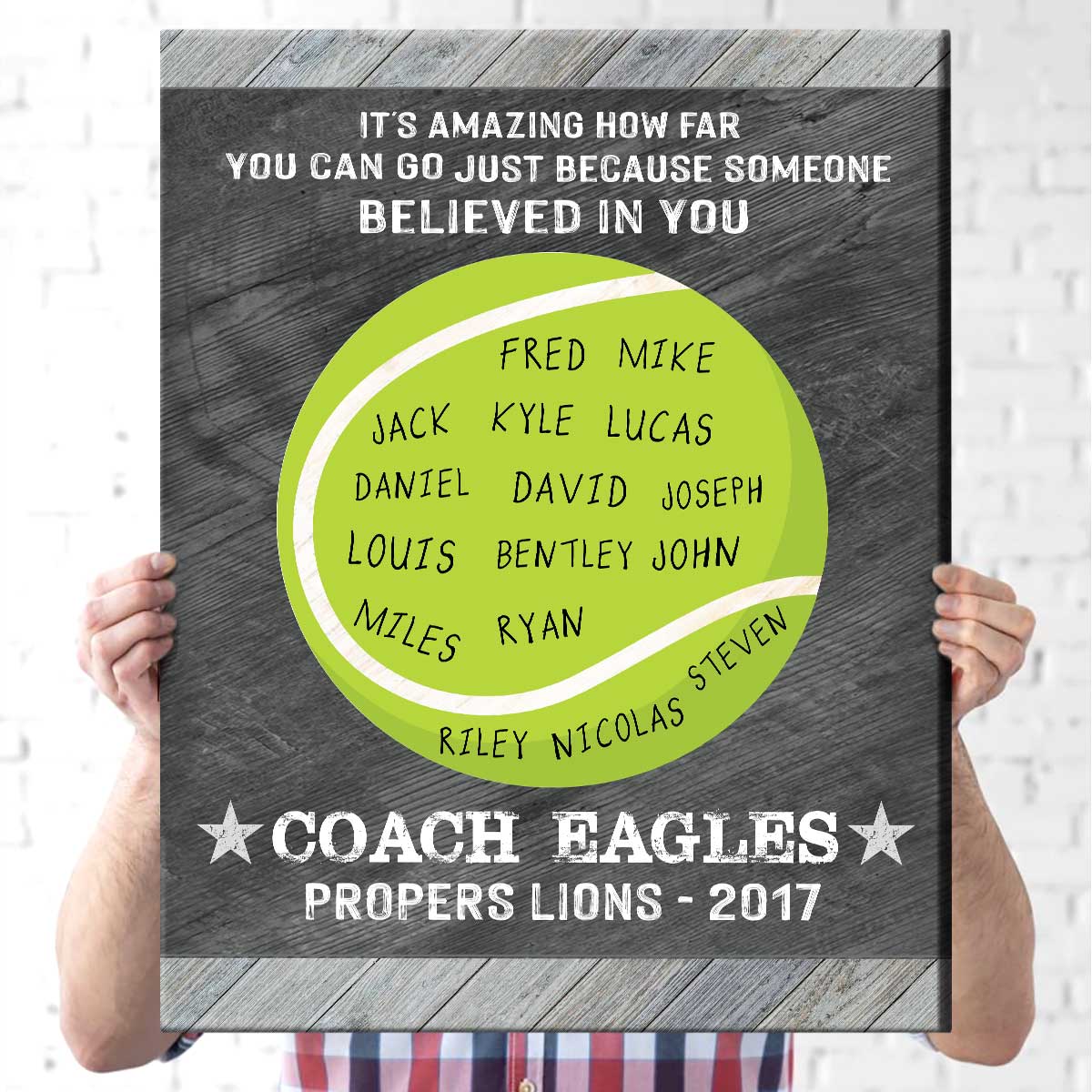 Custom Print Gift For Tennis Coach, Tennis Coach Gift Word Art Canvas , Assistant Coach Gifts Frame Custom Print Gift For Tennis Coach, Tennis Coach Gift Word Art Canvas , Assistant Coach Gifts Frame