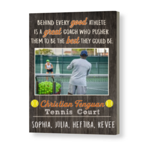 Custom Printable Gift For Tennis Coach, A Truly Great Tennis Coach Print, Team Gift For Tennis Coach, Assistant Coach Gifts