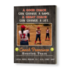Custom Softball Coach Photo Gift, Thank You Coach Softball Print, Retirement Softball Coach Frame