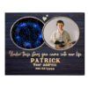 Custom Star Map Canvas Birthday Gift For Son, Constellation Night Sky With Picture, The Stars On The Day You Were Born – Best Personalized Gifts For Everyone