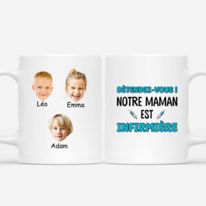 Detendez Vous Maman Est Infirmiere – Cadeau Personnalise  Mug Pour Maman