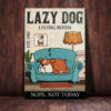 English Bulldog Living Room Canvas