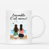 Ensemble – Cadeau Personnalise – Mug pour Meilleures Amies