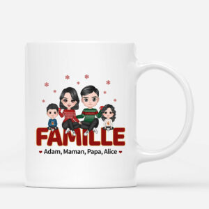 Famille – Cadeau Personnalise  Mug pour Famille