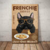 French Bulldog Cookies Company Canvas
