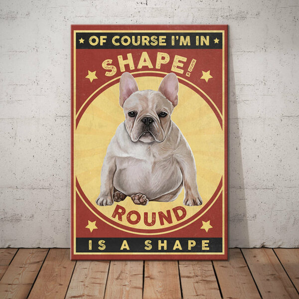 French Bulldog Vintage Canvas
