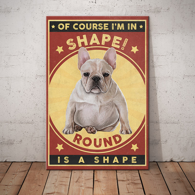 French Bulldog Vintage Canvas French Bulldog Vintage Canvas